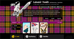 Desktop Screenshot of lubomirvanek.cz